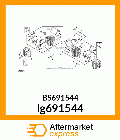 STUD, ROCKER ARM lg691544