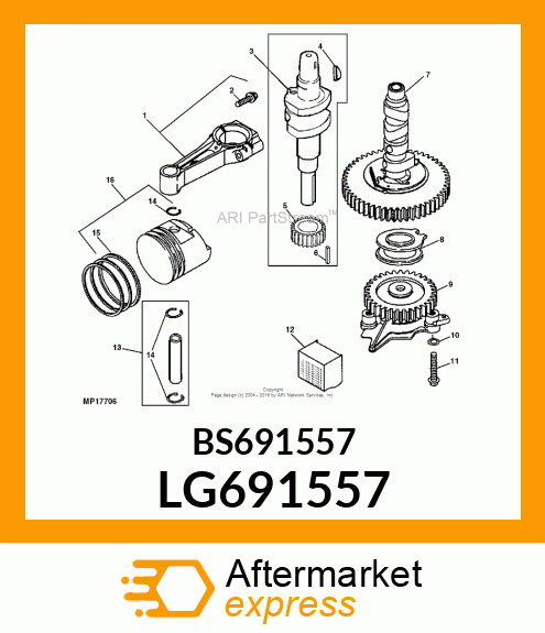 GEAR, CAM LG691557