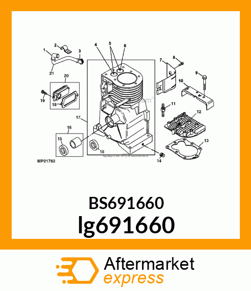 STARTER MOTOR lg691660