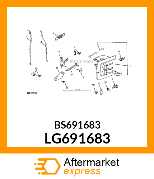 Screw Hex LG691683