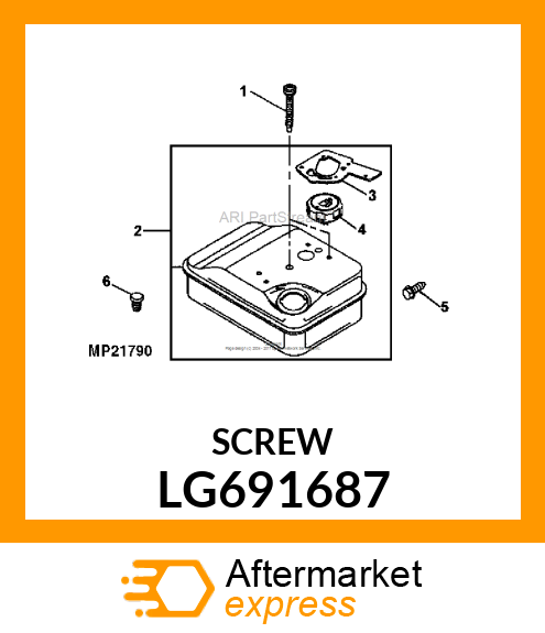 Screw LG691687