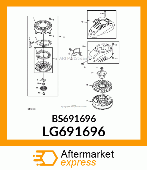 SCREW, SHOULDER LG691696