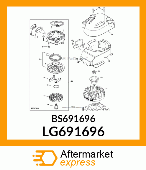 SCREW, SHOULDER LG691696