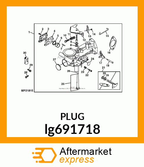 CARBURETOR lg691718