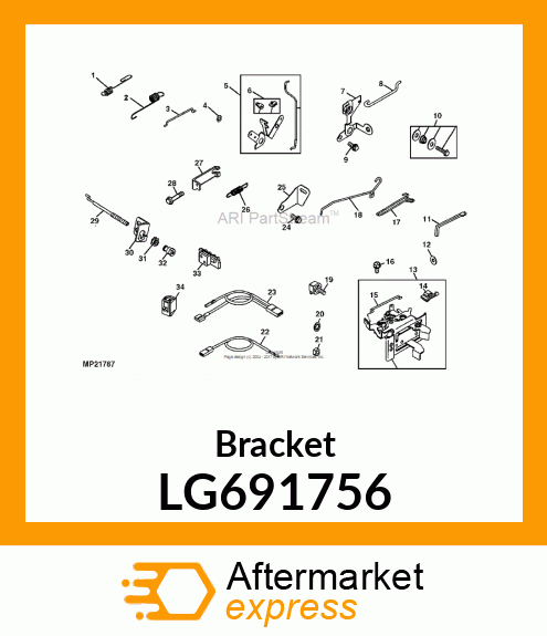 Bracket LG691756