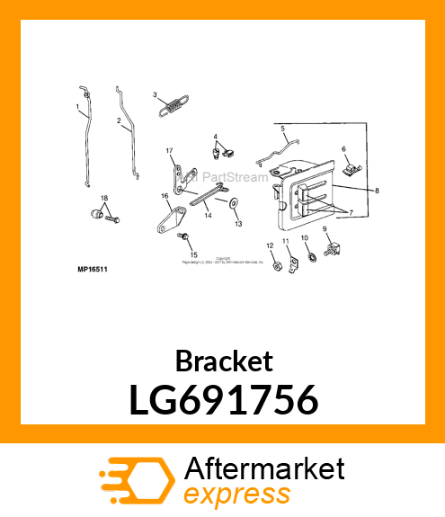 Bracket LG691756