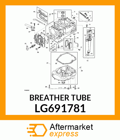 TUBE, BREATHER LG691781