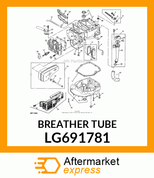 TUBE, BREATHER LG691781