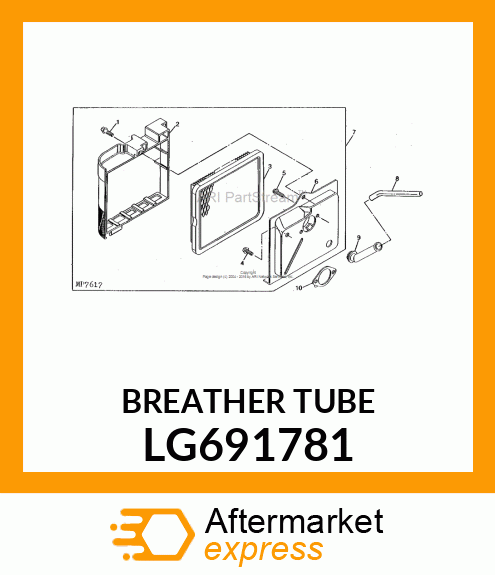 TUBE, BREATHER LG691781