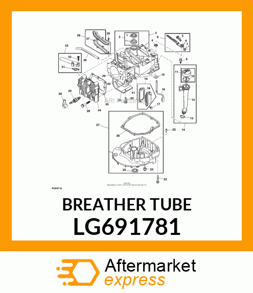 TUBE, BREATHER LG691781