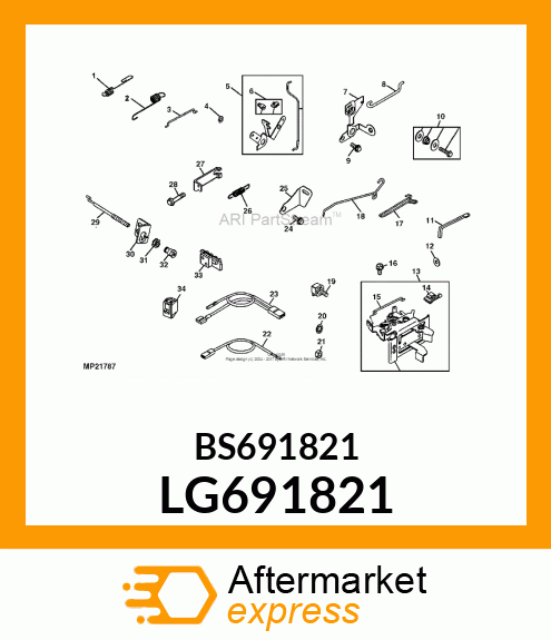 Asm Line Parts LG691821
