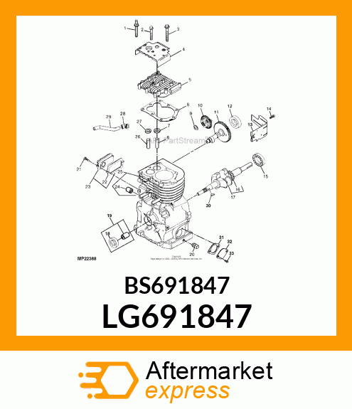 Gear Timing LG691847