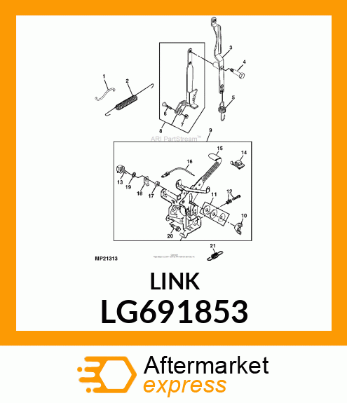 Link Throttle LG691853