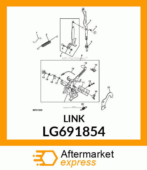 Link Throttle LG691854