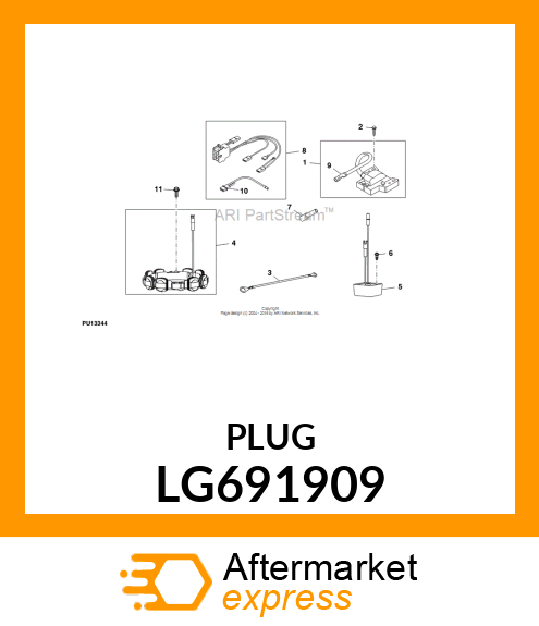 BOOT, BOOT, SPARK PLUG LG691909