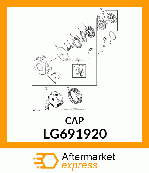 Adapter Fitting LG691920