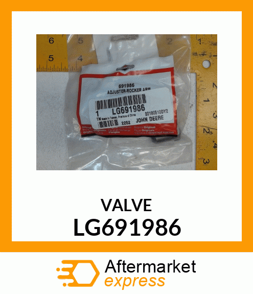 ADJUSTER, ADJUSTER VALVE LG691986