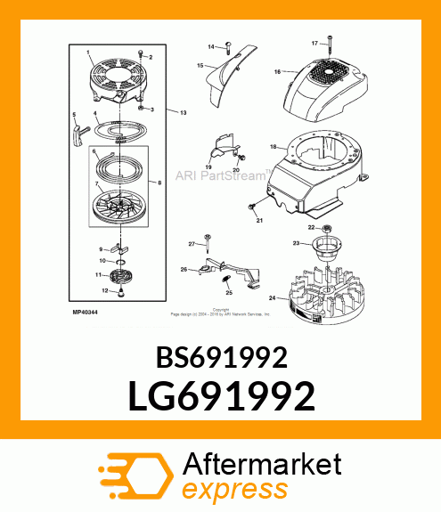 Flywheel LG691992