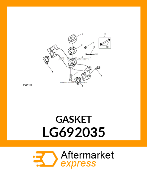 GASKET, INTAKE LG692035