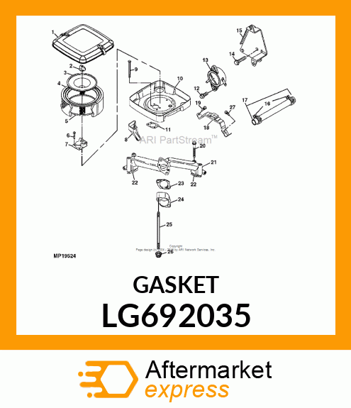 GASKET, INTAKE LG692035