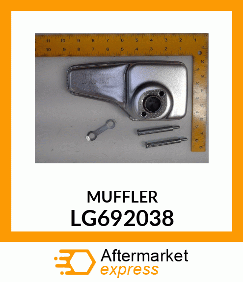 MUFFLER, EXHAUST LG692038