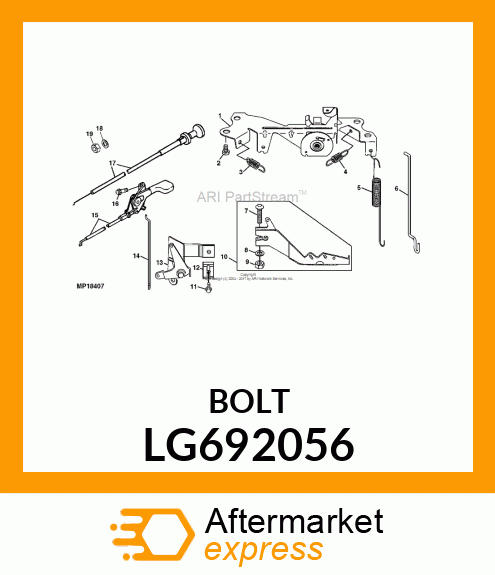 SCREW, HEX LG692056