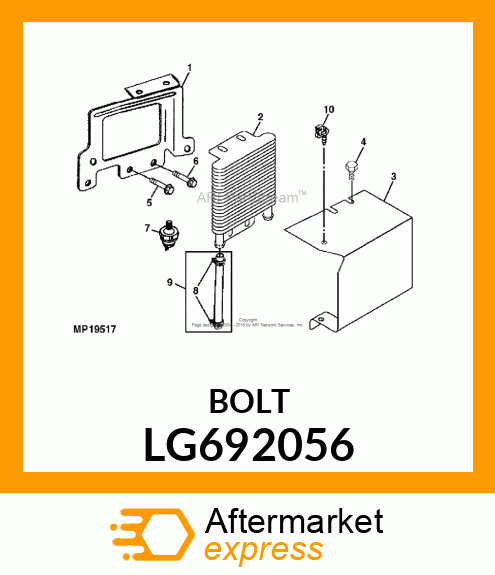 SCREW, HEX LG692056