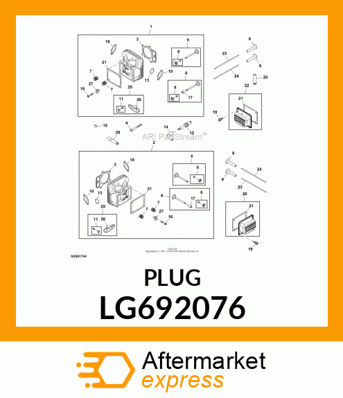 BOOT, SPARK PLUG LG692076