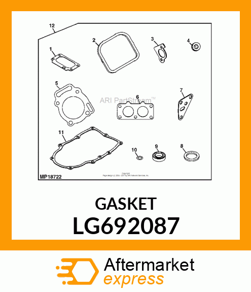 Gasket LG692087