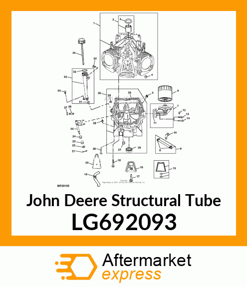 TUBE, OIL FULL LG692093