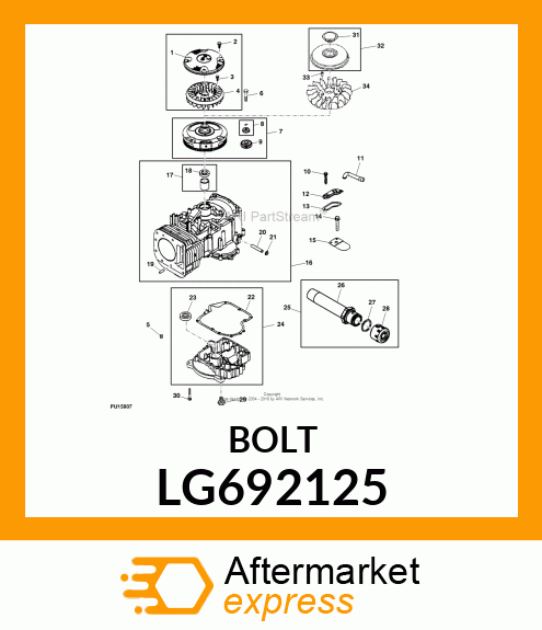 SCREW, SEM LG692125