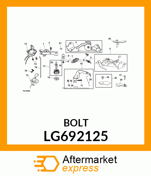 SCREW, SEM LG692125