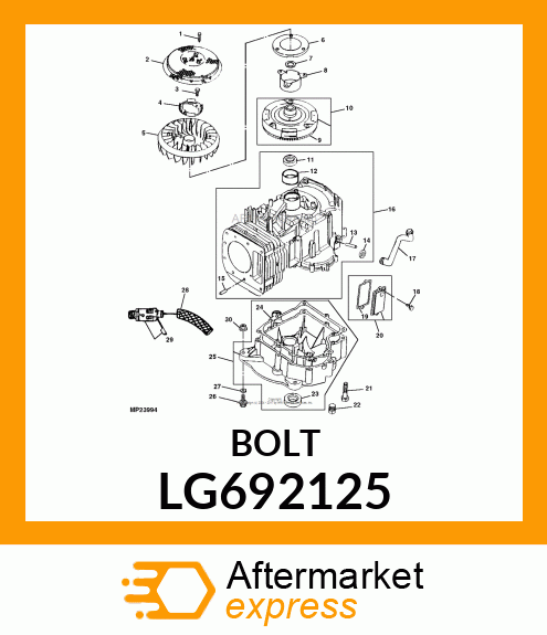 SCREW, SEM LG692125