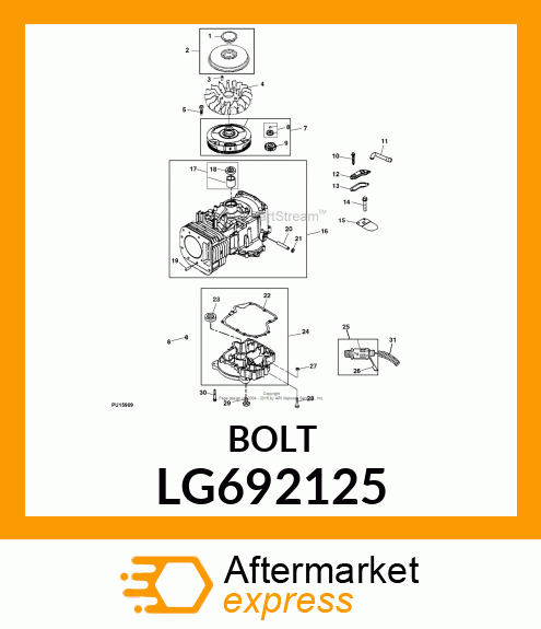 SCREW, SEM LG692125