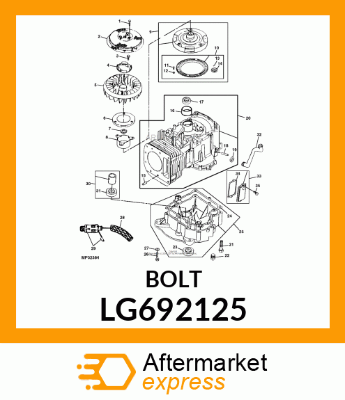 SCREW, SEM LG692125