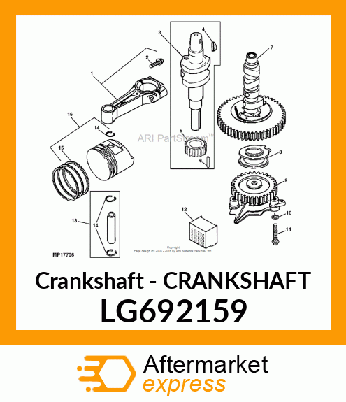 Crankshaft LG692159