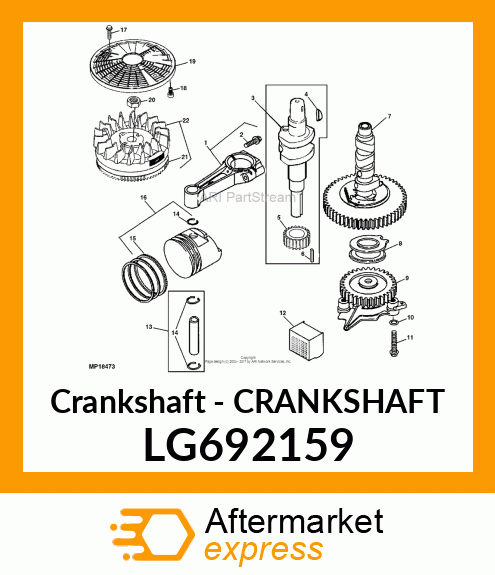 Crankshaft LG692159