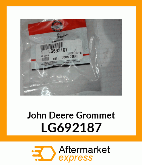 GROMMET, BREATHER TUBE LG692187