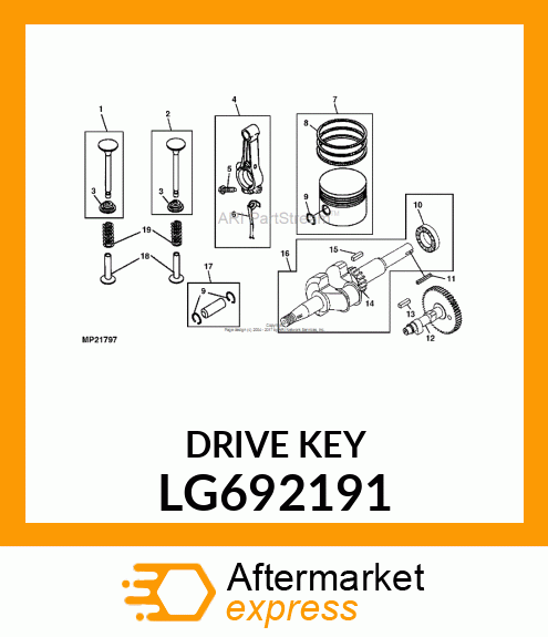 KEY LG692191