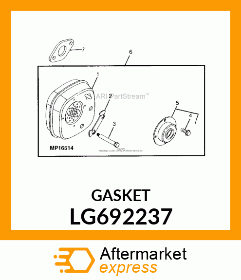 Gasket LG692237