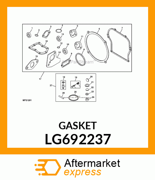 Gasket LG692237