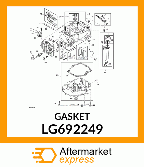 GASKET, CYLINDER HEAD LG692249