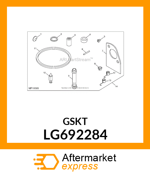 GASKET, INTAKE LG692284