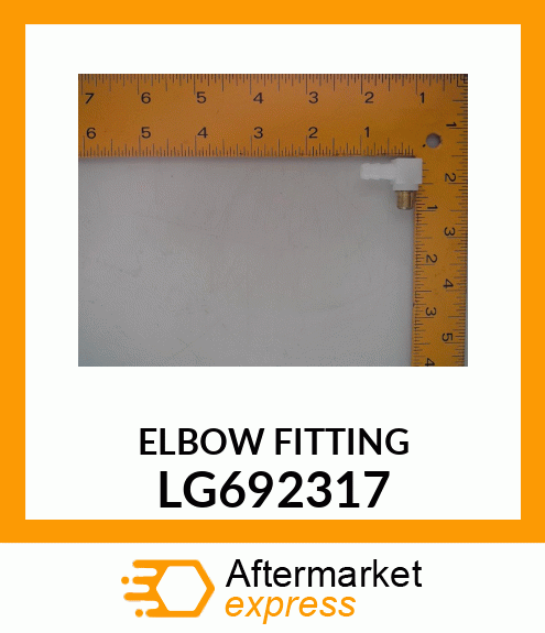 FITTING, 90 DEGREE ELBOW LG692317