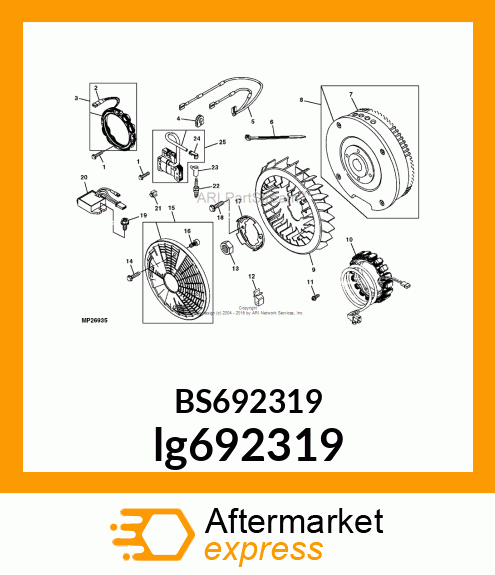 HARNESS, WIRING lg692319