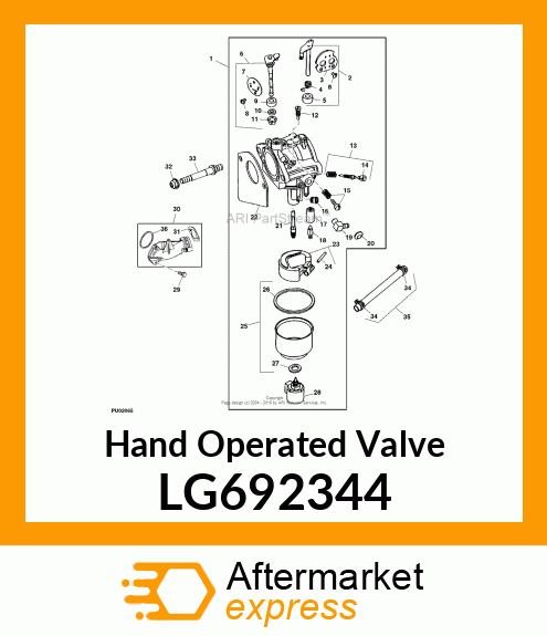 Hand Operated Valve LG692344