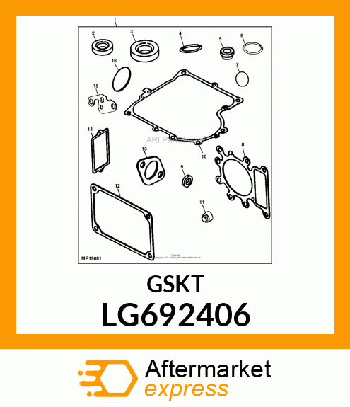 Gasket LG692406