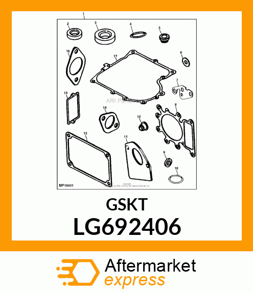 Gasket LG692406