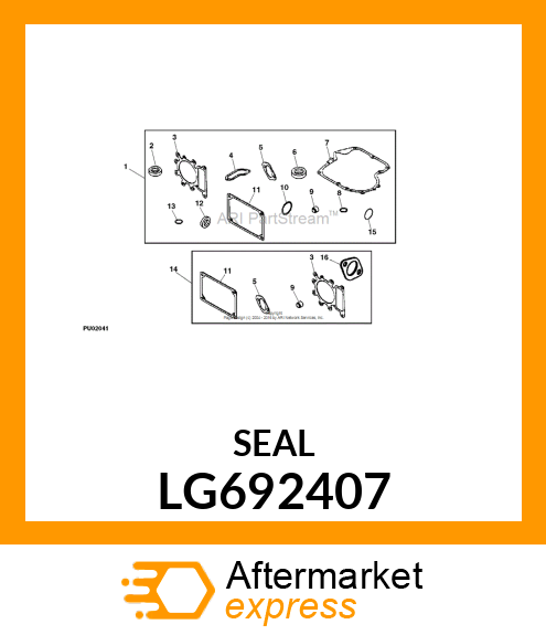 SEAL, GOVERNOR LG692407