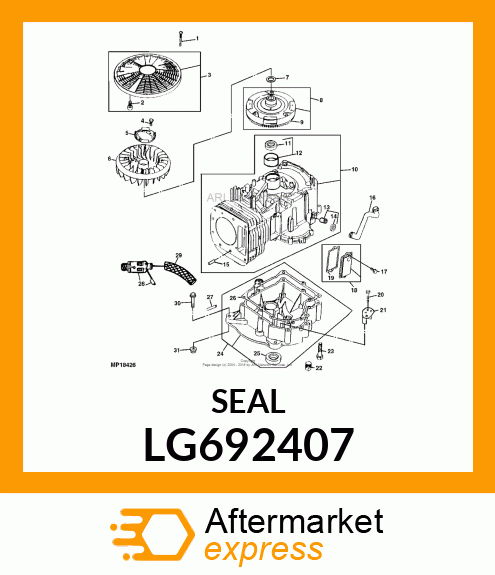 SEAL, GOVERNOR LG692407